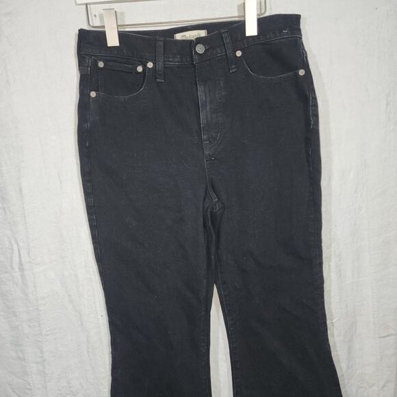 MADEWELL sz 29 Black The Perfect Vintage Flare Jean Sherborn Wash - Picture 2 of 9